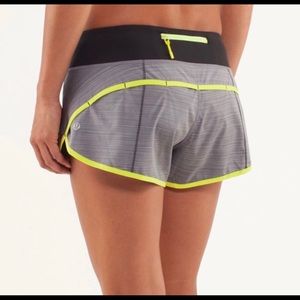 Lululemon speed up shorts 🍋 - size 4